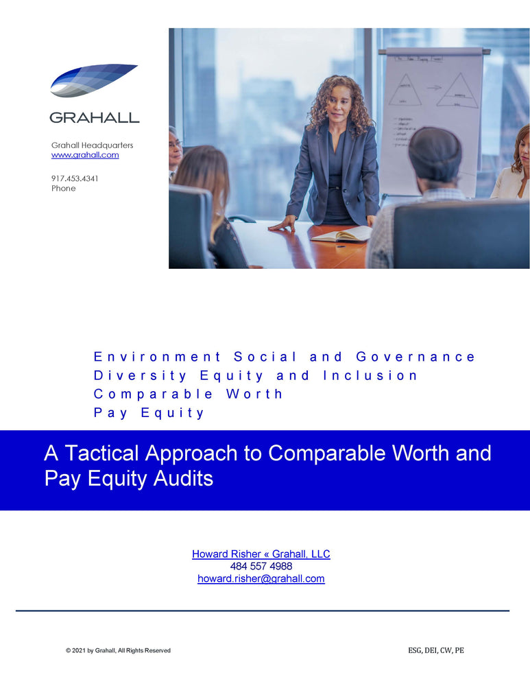 The Tactical Approach to Comparable Worth and Pay Equity Audits