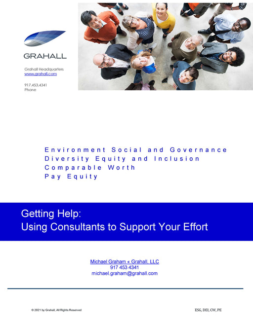 Getting Help:  Using Consultants to Support Your Efforts