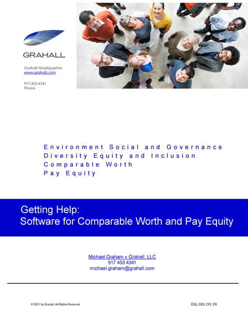 Software for Comparable Worth and Pay Equity: Grahall’s Online Job Analysis System