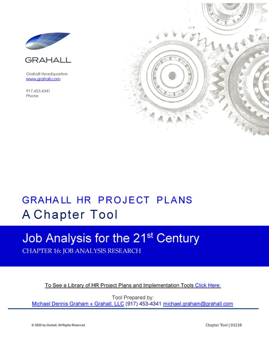 Job Analysis Research