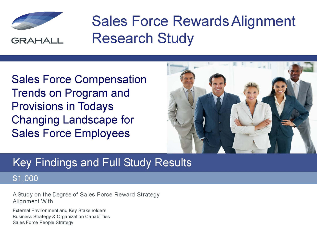 Sales Force Rewards Alignment Research Study